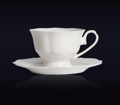 China Customized Viable Design 12 Years Experience Low Moq American Ceramic Coffee Tea Cups& Saucers for sale