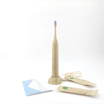 China 2022 HOT-SALE Cheap Eco-Friendly Natural Bamboo Charcoal Soft Biodegradable Bamboo Electric Toothbrush Viable for sale