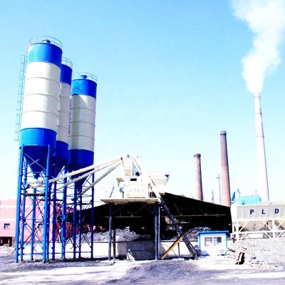 China Construction Material Stores HZS75 75cbm Batch Concrete Plant With JS1500 Concrete Mixer for sale