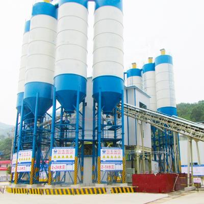 China Building material shops Jinlong high quality low price factory ready-mixed hzs concrete batching plant for sale for sale