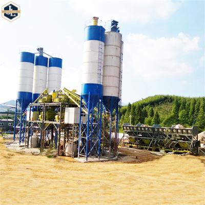 China Building Material Shops Compact Concrete Batching Plant Concrete Mixing Plant for sale