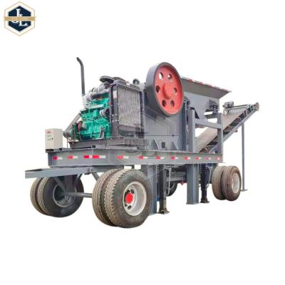 China Portable Quarry Small Price Jaw Crusher Machine Plant With Diesel Engine Mini Quarry Gold Ore Rock Stone Crusher For Sale for sale