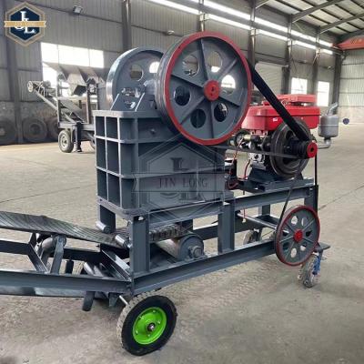 China Quarry crushing machine small mini jaw stone crusher jaw crusher PE 250x400 small jaw crusher for sale for sale