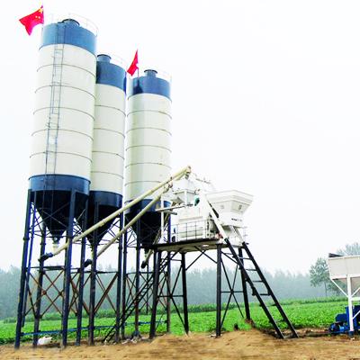 China Building Material Stores Henan Jinlong Heavy Machinery Plant Portable Prepared Concrete Batching Plant for sale