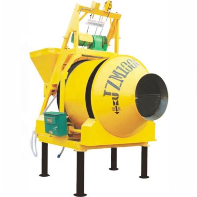 China Building Material Shops Hot Selling Self Loading Hopper JZC Concrete Mixer Towable Portable Prepared Price for sale