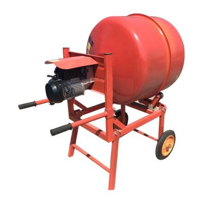 China Simple Multi-Function Mobile Manual Concrete Mixer Electric Portable Push Operation Concrete Mixer for sale