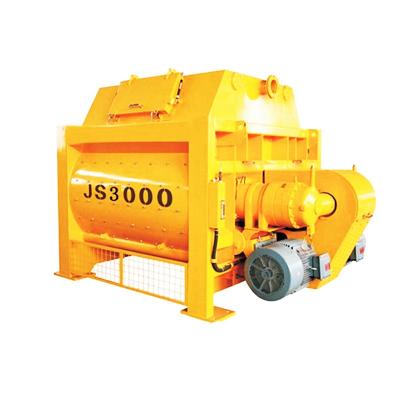 China Building Material Stores Jinlong Brand Large Capacity Double Horizontal Shaft Forced Mixer Electric Concrete Cement Mixer for sale