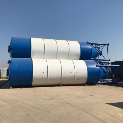 China Construction Projects Factory Price Cement Silo 30T 50T 60T 80T 100T 150T 200T For Storage Cement Fly Ash Coal Ash Lime Powder for sale