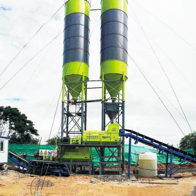 China Building Material Stores Zhengzhou Jinlong Heavy Machinery Stabilized Soil Prepared Concrete Mixing Plant for sale