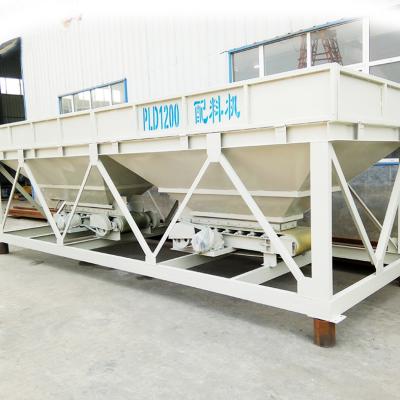 China Building Material Shops Building Machinery Plant PLD 1200 Concrete Batching Batching Machine for sale