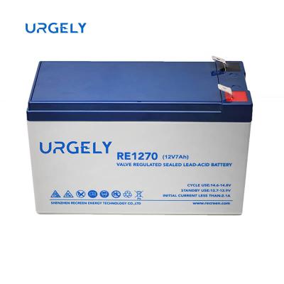 China Home Appliances 12v Sealed Lead Acid Batteries 12v7ah 6v 4.5 Ah Storage Voltage Accumulator Cell Charging Types Price for sale