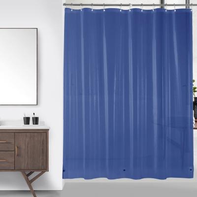 China QJMAX Modern High Quality Waterproof And Rustproof Curtain Bathroom Toilet Partition Shower Curtain PEVA Curtain for sale