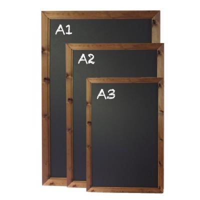 China Mordern Customized Size Vintage Wood Frame Blackboard For Restaurant Menu Display for sale