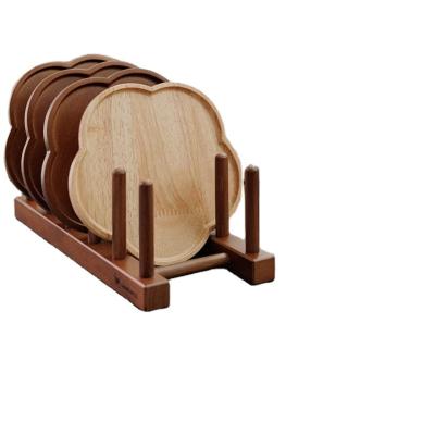 China Bamboo Wooden Dish Rack Stocked Plates Compact Rack Kitchen Storage Cabinet Organizer for Dish Bowl Cup Pot Lid Cutting Board for sale