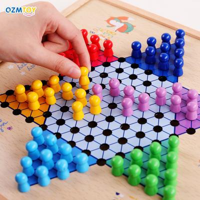 China Children's interesting games for early education twenty-seven kinds multi-functional wooden game for sale