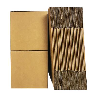 China Recycled Materials Factory Customized Wholesale Logo 3ply 5ply 7ply Corrugated Printed Mailing Packaging Paper Cardboard Boxes for sale