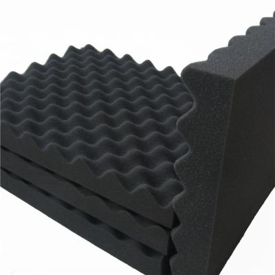 China Packaging protection Packing sponge black shockproof high density sponge lining inner support integrated stamping forming foam for sale