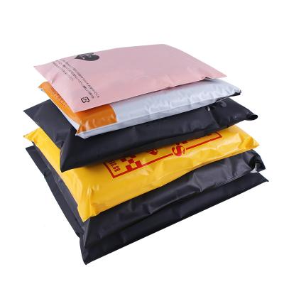 China Waterproof Customized Plastic Courier Packing Black Biodegradable Mailing Mailing Envelope Mailing Bags Clothing Mailers for sale