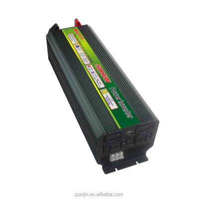 China 5000W 24V CE&ROHS certificated solar power inverter modified sine wave power inverter with large capacity 438*155*142mm for sale