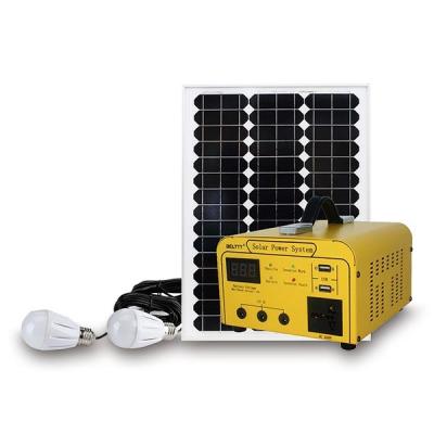 China Portable Power BELTTT Off-Grid Mini Standalone DC System 12v Energy Saving DC 7AH Solar Powered Battery Power Bank Kit for Camping and Lighting for sale