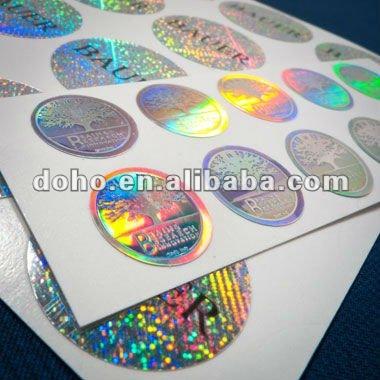 China Cell Phone Stiker Make Holographic Stickers for sale