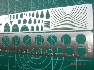 China Europe Stainless Steel Metal Etching Processing Customized Photo Etching Processing , SS Metal Round Wedge Plate ---DH21056 for sale