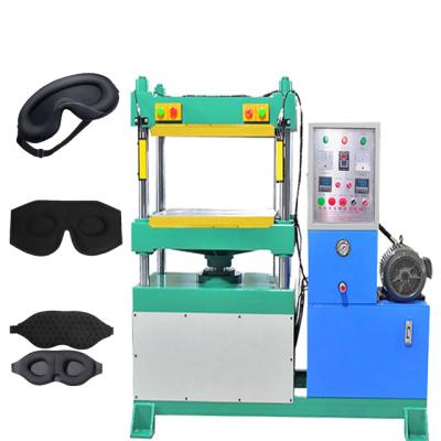 China Manufacturing Plant Sponge eye mask hydraulic forming machine Sponge hot press for sale