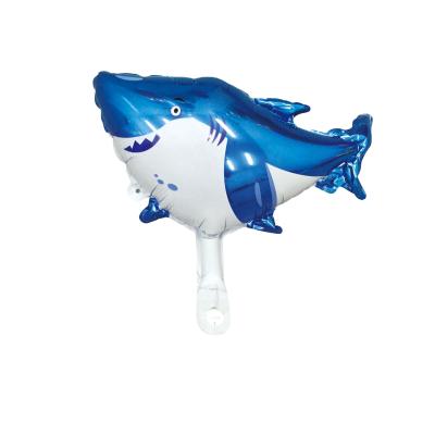 China China Supplier Mini Size Foil Balloons Safty Inflatable Animal Fish Toys Balloon Shark Foil Balloon for sale