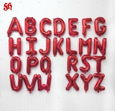 China Wholesale Decoration The Latest 16 Inch White Alphabet Foil Foil Balloons For Party Decoration for sale