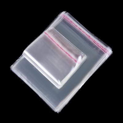 China Custom High Quality Moisture Proof Logo Cellophane Polybag Packaging Clear Opp poly plastic bag for clothing for sale