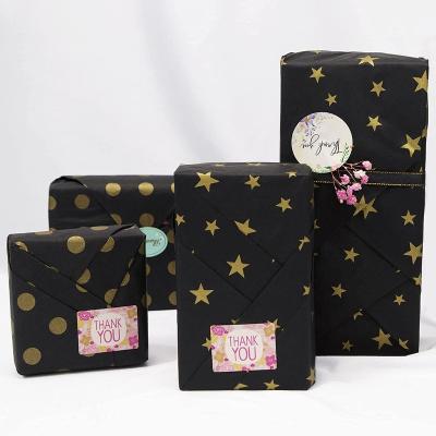 China Wholesale Eco-Friendly Black Tissue Paper Gift Flower Moisture Proof Wrapping Clothing Shoes Wrapping Paper For Garment for sale