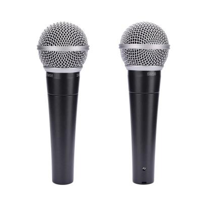 China Professional SM58LC Handheld Microphone Wired Dynamic Microphone Mic For Studio Stage Karaoke Legendary Handheld Recording for sale