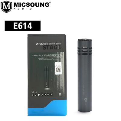 China Handheld Microphone E614 E 614 Cardioid Ride Crash HiHat Cymbals Evolution Series For Sennheise Drum Condenser Instrument Microphone for sale