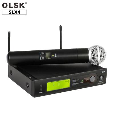 China High Quality Clear Sound UHF Professional Wireless Microphone Mic System SLX4 SLX24 BETA58 for sale