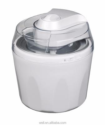 China 7.3-9.5w Mini Automatic Frozen Yogurt Ice cream maker with 1.5L for sale