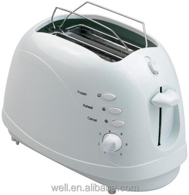 China Household 229007S Ningbo 2 Slice Toaster With Logo Bread Toaster 700W for sale