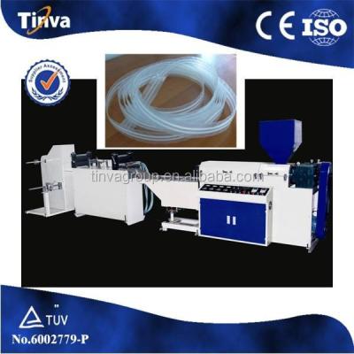 China Automatic Plastic Bag Zipper Profile Staple Chain Extruder Plastic Machine for sale