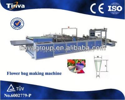 China DRQ-E Fresh Flower Plastic Sleeves Cutting Machine for sale