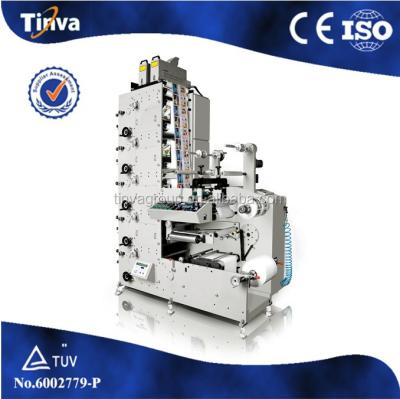 China Multicolor Label Printer Automatic Vertical Type Flexo Printing Machine China for sale