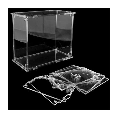 China Acrylic clear box with magnet or screw closure for pokemon ETB 210806-01 for sale