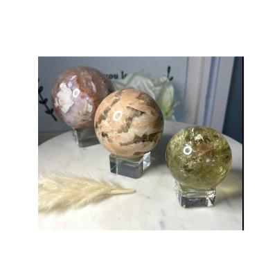 China Easter Eggs Display Stand Acrylic Sphere Holder 210802-02 for sale