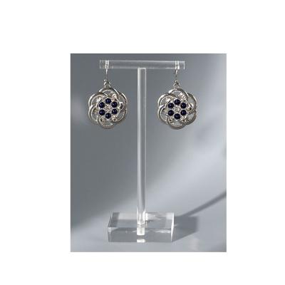 China Acrylic T Shape Clear Earring Holder 210904-04 for sale