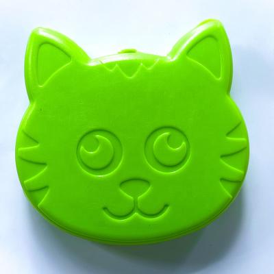 China Cute Animal Shape Insulation Cold Fit And Reusable Cool Coolers The Cat Shape Ice Pack For Food for sale