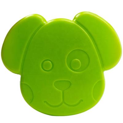 China Cute Animal Shape Insulation Cold Fit And Reusable Cool Coolers The Dog Shape Ice Pack For Food for sale