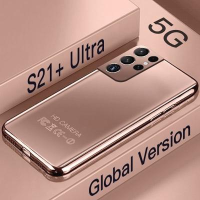 China Dual SIM Card Hot Sell Wholesale Version S21 Ultra Android Smartphone 16GB+512GB Mobile Phone 4G 5G Dual Sim Global Card Version Mobile Phones for sale