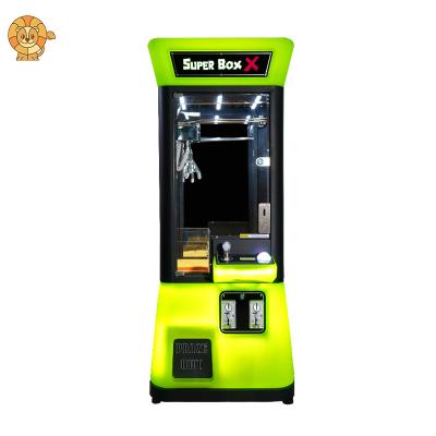 China PE Factory Direct Good Quality Super Box X crane machine doll machine prize vending machine claw machine kit for sale