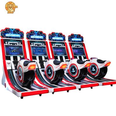 China Over 4 years old Factory Hot Sale Newest Phantom Motorcycle Video Motorcycle Racing Simulator Arcade Game Machine Kids Arcade Games for sale