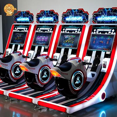 China Over 4 years old Most Popular phantom motorcycle motorcycle racing game Electric Simulator Racing Motorcycle Arcade Video Game Machine for sale