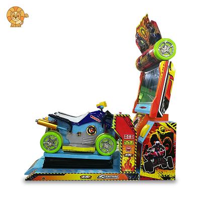 China Metal Low price high-end Amusement Arcade Games Machines Crazy four wheeler Car Racing Game Simulator Arcade Video Game for sale