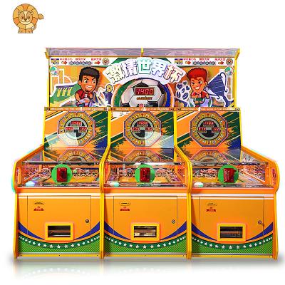 China Over 6 years old Professional Factory Earn Money Coin Operated Passion World Cup Indoor Amusement Lottery Ticket Machine For Sale for sale